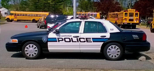 Additional photo  of Warwick Police
                    Cruiser P-52, a 2006-2008 Ford Crown Victoria Police Interceptor                     taken by Kieran Egan