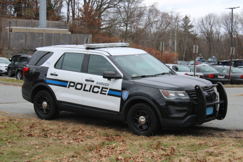 Additional photo  of Warwick Police
                    Cruiser R-81, a 2019 Ford Police Interceptor Utility                     taken by @riemergencyvehicles