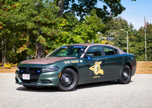 Additional photo  of New Hampshire State Police
                    Cruiser 700, a 2014 Dodge Charger                     taken by Nicholas You