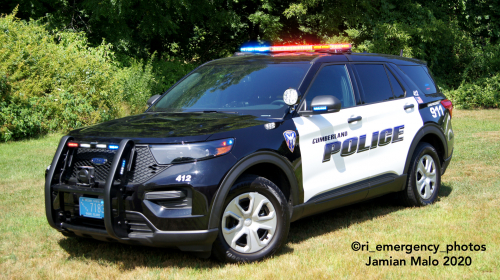 Additional photo  of Cumberland Police
                    Cruiser 412, a 2020 Ford Police Interceptor Utility                     taken by Kieran Egan