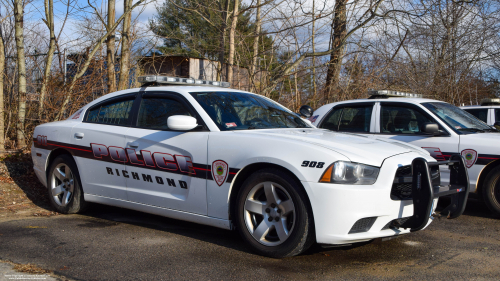 Additional photo  of Richmond Police
                    Cruiser 908, a 2011-2014 Dodge Charger                     taken by @riemergencyvehicles