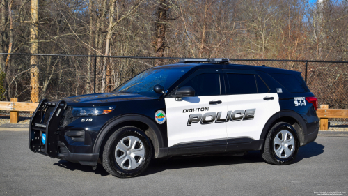 Additional photo  of Dighton Police
                    Cruiser 579, a 2020 Ford Police Interceptor Utility                     taken by Kieran Egan