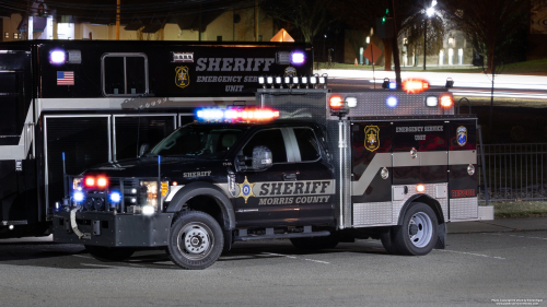 Additional photo  of Morris County Sheriff
                    Unit 17-95, a 2017 Ford F-550 Super Cab                     taken by Kieran Egan