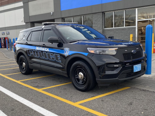 Additional photo  of Warwick Police
                    Cruiser P-11, a 2021 Ford Police Interceptor Utility                     taken by Kieran Egan