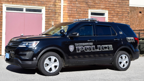 Additional photo  of Barrington Police
                    Patrol Car 6, a 2019 Ford Police Interceptor Utility                     taken by Nate Hall
