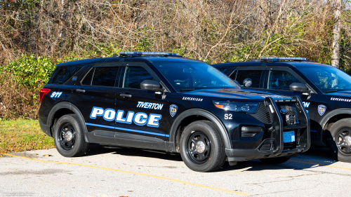 Additional photo  of Tiverton Police
                    Cruiser S2, a 2023 Ford Police Interceptor Utility                     taken by Kieran Egan