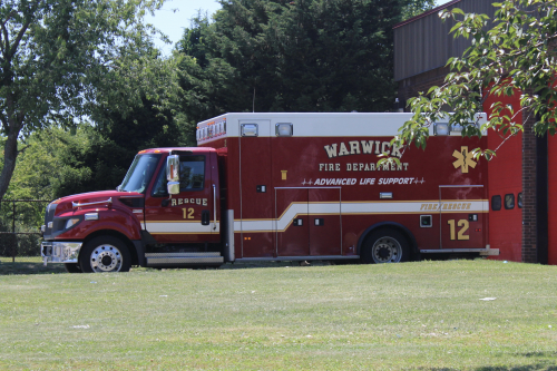 Additional photo  of Warwick Fire
                    Rescue 12, a 2012 International TerraStar/PL Custom                     taken by @riemergencyvehicles