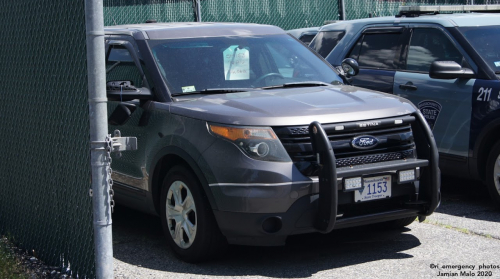 Additional photo  of Massachusetts State Police
                    Cruiser 1153, a 2014 Ford Police Interceptor Utility                     taken by Kieran Egan