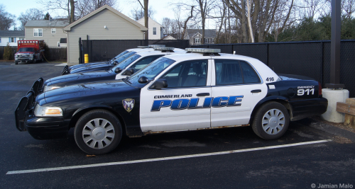 Additional photo  of Cumberland Police
                    Cruiser 416, a 2006-2008 Ford Crown Victoria Police Interceptor                     taken by Kieran Egan