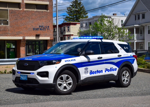 Additional photo  of Boston Police
                    Cruiser 1535, a 2021 Ford Police Interceptor Utility                     taken by Kieran Egan