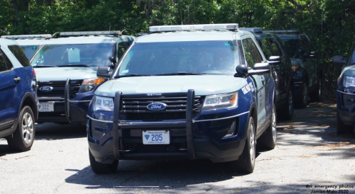 Additional photo  of Massachusetts State Police
                    Cruiser 205, a 2016-2019 Ford Police Interceptor Utility                     taken by Kieran Egan