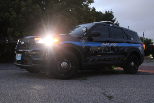 Additional photo  of Warwick Police
                    Cruiser P-12, a 2022 Ford Police Interceptor Utility                     taken by @riemergencyvehicles