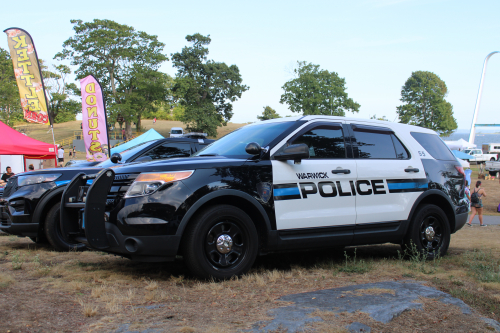 Additional photo  of Warwick Police
                    Cruiser CP-55, a 2014 Ford Police Interceptor Utility                     taken by @riemergencyvehicles