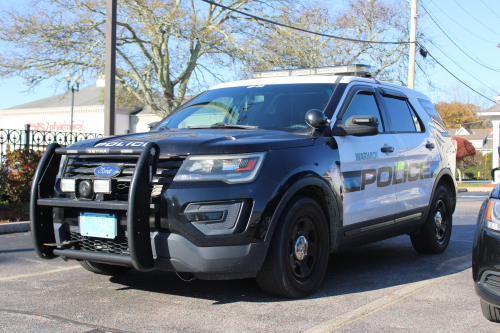 Additional photo  of Warwick Police
                    Cruiser CP-50, a 2016 Ford Police Interceptor Utility                     taken by @riemergencyvehicles