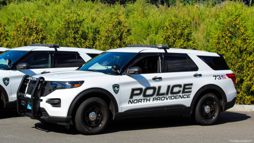 Additional photo  of North Providence Police
                    Cruiser 73, a 2021 Ford Police Interceptor Utility                     taken by Kieran Egan