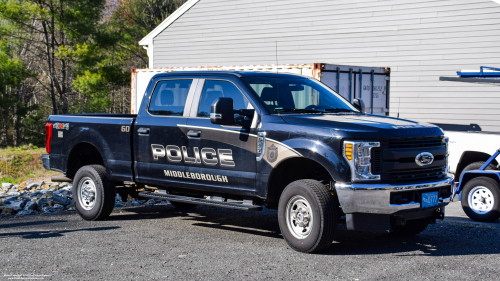 Additional photo  of Middleborough Police
                    Cruiser 60, a 2019 Ford F-250 Crew Cab                     taken by Kieran Egan