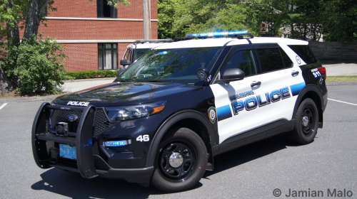 Additional photo  of Burlington Police
                    Cruiser 46, a 2020 Ford Police Interceptor Utility                     taken by Nicholas You