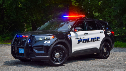 Additional photo  of Cumberland Police
                    Cruiser 412, a 2021 Ford Police Interceptor Utility                     taken by Kieran Egan