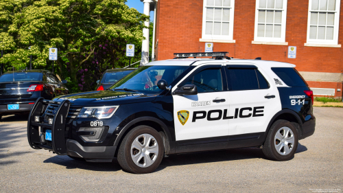 Additional photo  of Warren Police
                    Cruiser 0819, a 2019 Ford Police Interceptor Utility                     taken by Kieran Egan