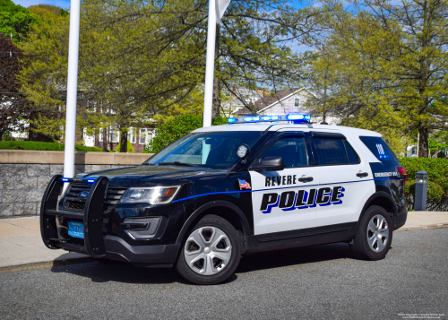 Additional photo  of Revere Police
                    Cruiser 110, a 2016 Ford Police Interceptor Utility                     taken by Kieran Egan