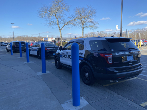 Additional photo  of Warwick Police
                    Cruiser CP-55, a 2014 Ford Police Interceptor Utility                     taken by @riemergencyvehicles