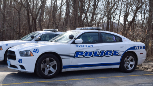 Additional photo  of Tiverton Police
                    Car 49, a 2013 Dodge Charger                     taken by Kieran Egan