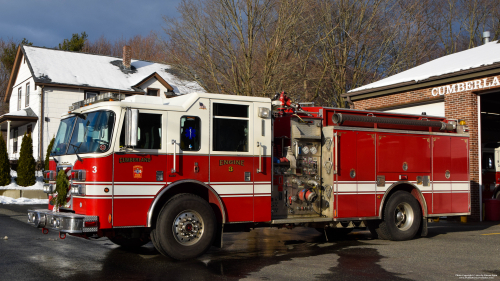 Additional photo  of Cumberland Fire
                    Engine 3, a 2005 Pierce Dash                     taken by Jamian Malo
