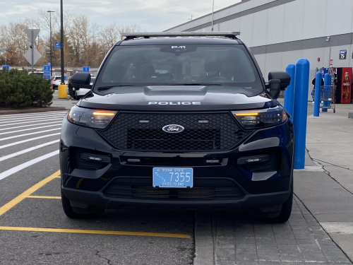 Additional photo  of Warwick Police
                    Cruiser P-11, a 2021 Ford Police Interceptor Utility                     taken by Kieran Egan