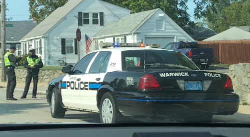 Additional photo  of Warwick Police
                    Cruiser R-78, a 2006-2008 Ford Crown Victoria Police Interceptor                     taken by Kieran Egan