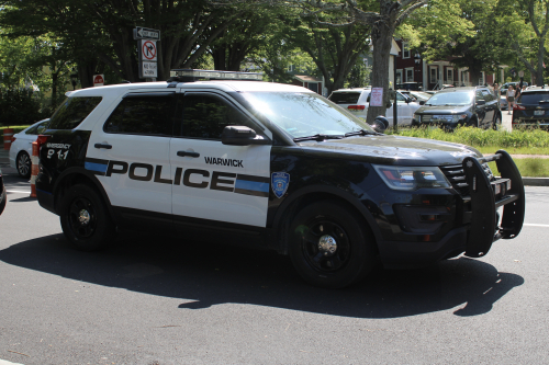 Additional photo  of Warwick Police
                    Cruiser CP-50, a 2016 Ford Police Interceptor Utility                     taken by @riemergencyvehicles