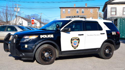 Additional photo  of Newport Police
                    Car 2, a 2014 Ford Police Interceptor Utility                     taken by Kieran Egan