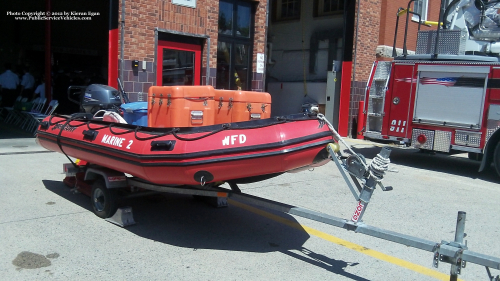 Additional photo  of Warren Fire
                    Marine 2, a 1990-2011 Mercury Marine Inflatable Boat                     taken by Kieran Egan