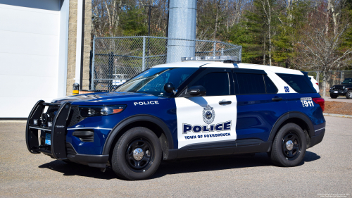 Additional photo  of Foxborough Police
                    Cruiser 28, a 2020 Ford Police Interceptor Utility                     taken by Jamian Malo