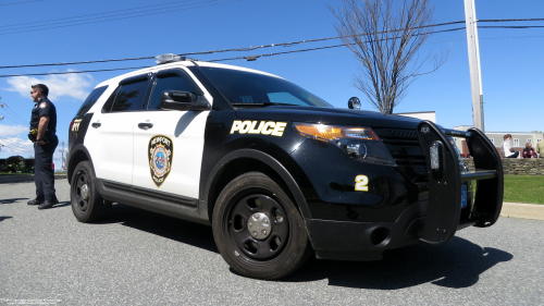 Additional photo  of Newport Police
                    Car 2, a 2014 Ford Police Interceptor Utility                     taken by Kieran Egan