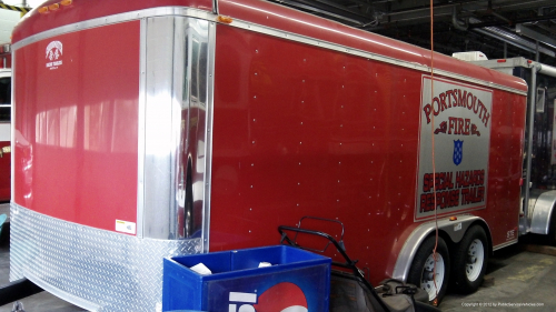 Additional photo  of Portsmouth Fire
                    Special Hazards Response Trailer, a 2000-2010 Shadowmaster Racing Trailers Trailer                     taken by Kieran Egan