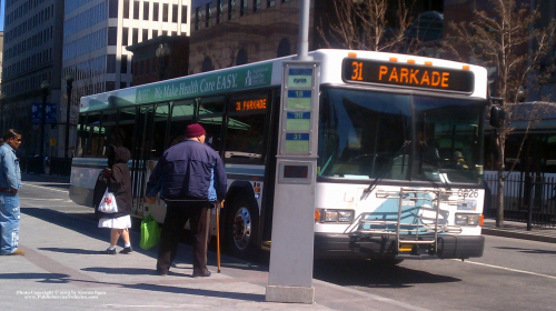 Additional photo  of Rhode Island Public Transit Authority
                    Bus 0926, a 2009 Gillig Low Floor                     taken by Kieran Egan