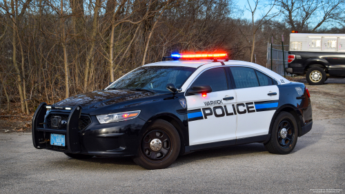 Additional photo  of Warwick Police
                    Cruiser P-29, a 2013-2016 Ford Police Interceptor Sedan                     taken by @riemergencyvehicles