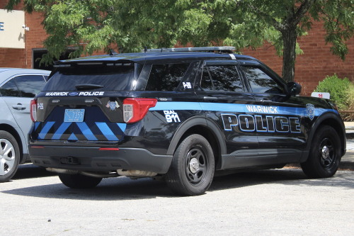 Additional photo  of Warwick Police
                    Cruiser P-26, a 2021 Ford Police Interceptor Utility                     taken by @riemergencyvehicles