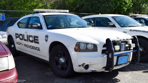 Additional photo  of North Providence Police
                    Cruiser 2687, a 2008 Dodge Charger                     taken by Kieran Egan