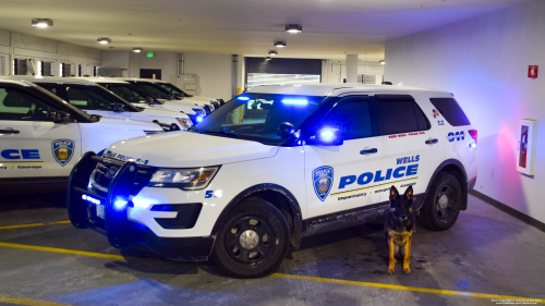 Additional photo  of Wells Police
                    Car 56, a 2016-2019 Ford Police Interceptor Utility                     taken by Kieran Egan