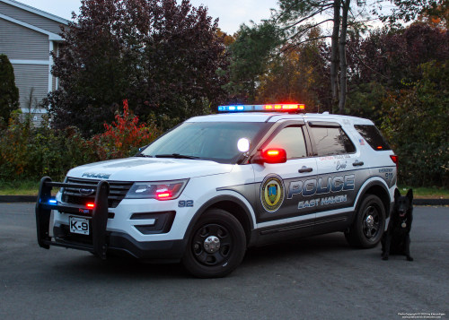 Additional photo  of East Haven Police
                    Cruiser 92, a 2016-2019 Ford Police Interceptor Utility                     taken by Kieran Egan