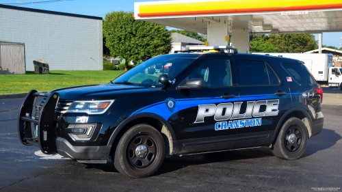 Additional photo  of Cranston Police
                    Cruiser 201, a 2018 Ford Police Interceptor Utility                     taken by @riemergencyvehicles