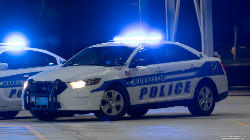 Additional photo  of Worcester Police
                    Cruiser 30, a 2019 Ford Police Interceptor Sedan                     taken by Kieran Egan