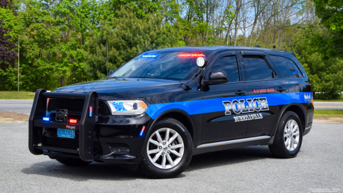 Additional photo  of Burrillville Police
                    Cruiser 7216, a 2019-2020 Dodge Durango                     taken by Kieran Egan