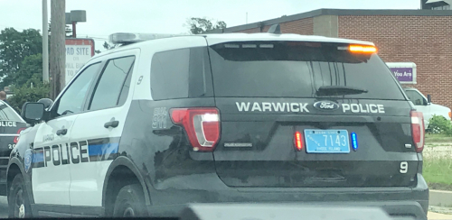 Additional photo  of Warwick Police
                    Cruiser P-9, a 2019 Ford Police Interceptor Utility                     taken by @riemergencyvehicles