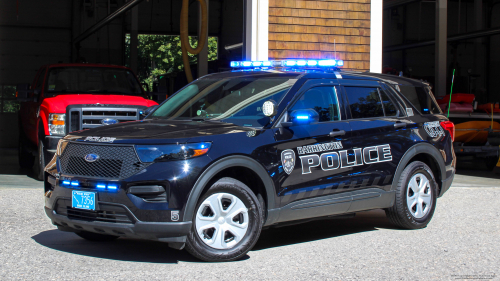 Additional photo  of Barrington Police
                    Patrol Car 5, a 2021 Ford Police Interceptor Utility                     taken by Kieran Egan