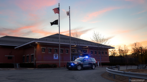 Additional photo  of Massachusetts State Police
                    Cruiser 1082, a 2022 Ford Police Interceptor Utility Hybrid                     taken by Kieran Egan