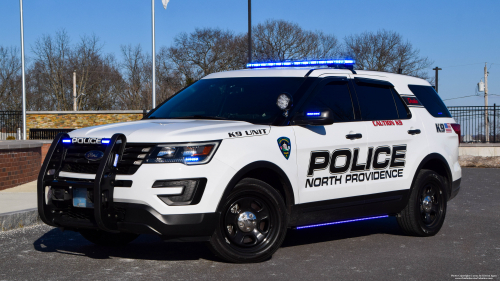 Additional photo  of North Providence Police
                    Cruiser 407, a 2019 Ford Police Interceptor Utility                     taken by Kieran Egan