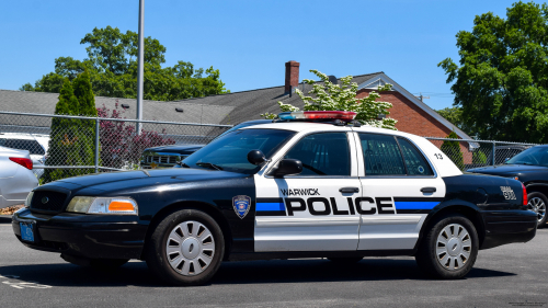 Additional photo  of Warwick Police
                    Cruiser P-13, a 2009-2011 Ford Crown Victoria Police Interceptor                     taken by Kieran Egan