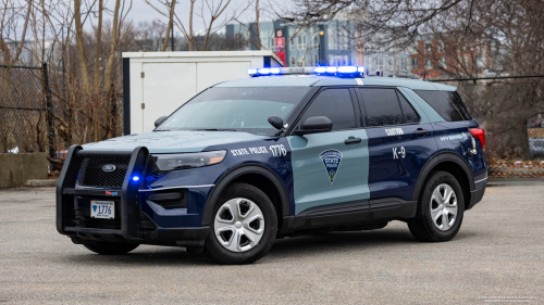 Additional photo  of Massachusetts State Police
                    Cruiser 1776, a 2022 Ford Police Interceptor Utility Hybrid                     taken by Kieran Egan